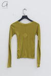 BASERANGE Tabby Star Long Sleeve T-Shirt Portugal BAS-TOTA-CG-SU24-ONE YELLOW